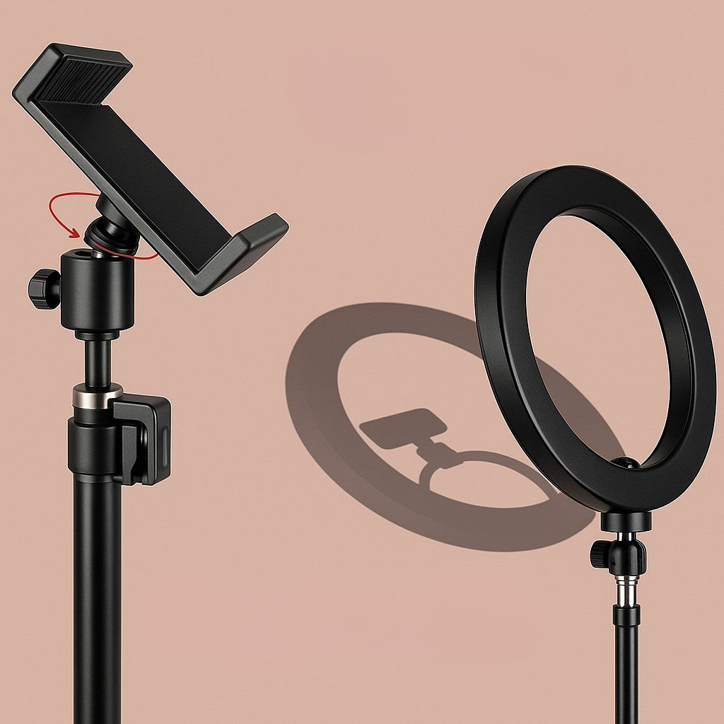 ring light 26 cm

anneau lumineux 26 cm

ring light avec trépied

éclairage LED photo

lampe selfie smartphone

ring light smartphone

anneau lumineux pour vidéo

éclairage maquillage LED

trépied support smartphone

ring light universelle

ring light pour TikTok

ring light pour YouTube

lampe LED photo/vidéo