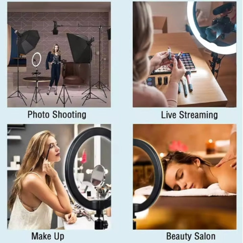 ring light 26 cm

anneau lumineux 26 cm

ring light avec trépied

éclairage LED photo

lampe selfie smartphone

ring light smartphone

anneau lumineux pour vidéo

éclairage maquillage LED

trépied support smartphone

ring light universelle

ring light pour TikTok

ring light pour YouTube

lampe LED photo/vidéo