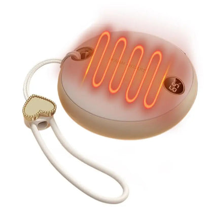 Tragbarer Handwärmer mit Ladegerät, Powerbank, Schnellheizfunktion, effektiver tragbarer Taschenwärmer, elektrische Handwärmer für