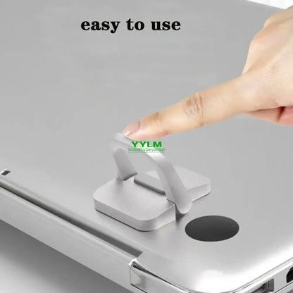 Support pour ordinateur portable, pieds mini amovibles , en aluminium pour MacBook, Huawei, Xiaomi
