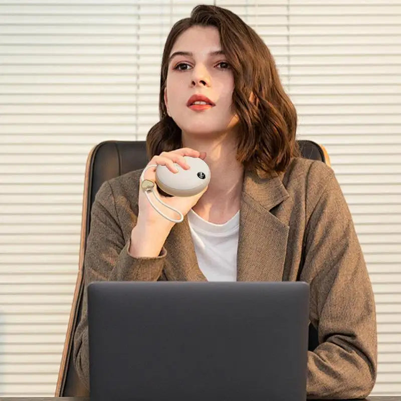 Tragbarer Handwärmer mit Ladegerät, Powerbank, Schnellheizfunktion, effektiver tragbarer Taschenwärmer, elektrische Handwärmer für