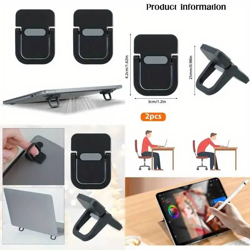 Supports d'ordinateur portable amovibles pour MacBook, Huawei, Xiaomi