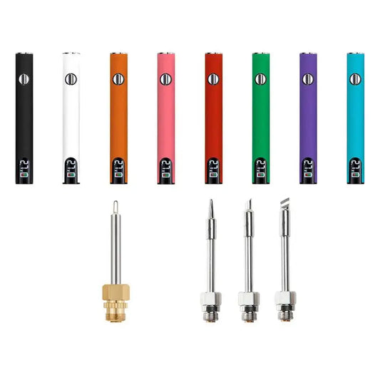 Wiederaufladbarer elektrischer Lötkolben mit Temperaturregelung, Lötwerkzeug für Reparaturen, Lötkolben für Elektronik, Lötset