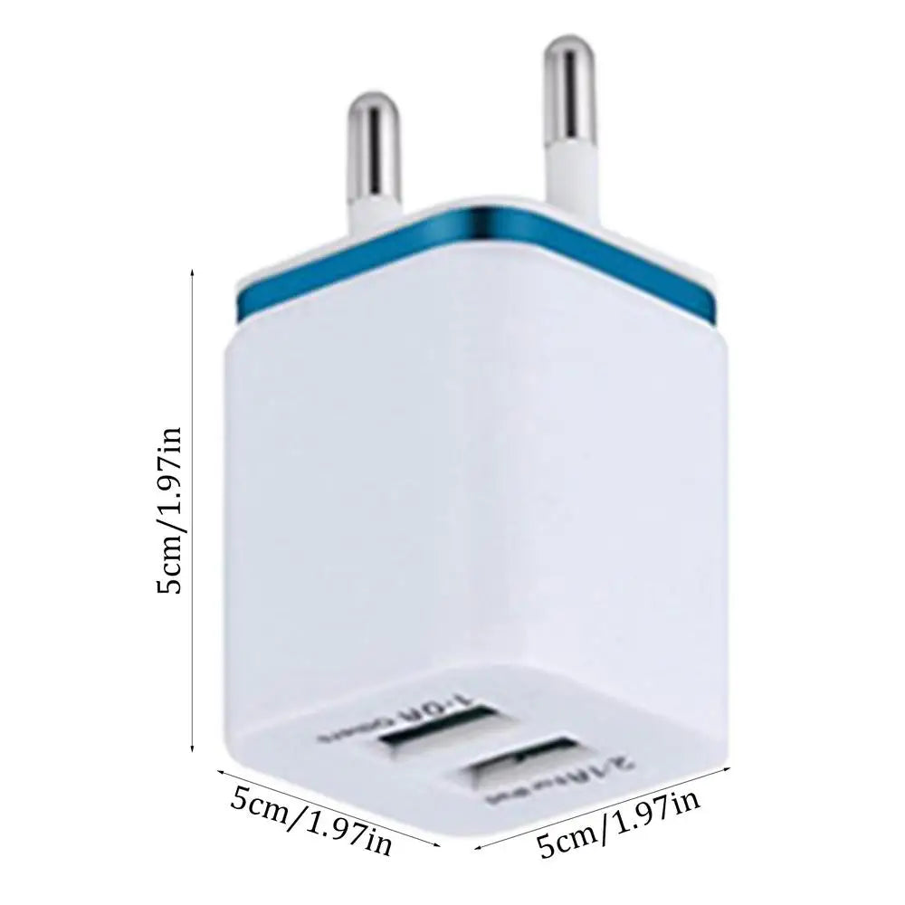 3A Dual-USB-Schnellladefunktion für Mobiltelefone mit intelligenter Ladefunktion, tragbares Netzteil für unterwegs