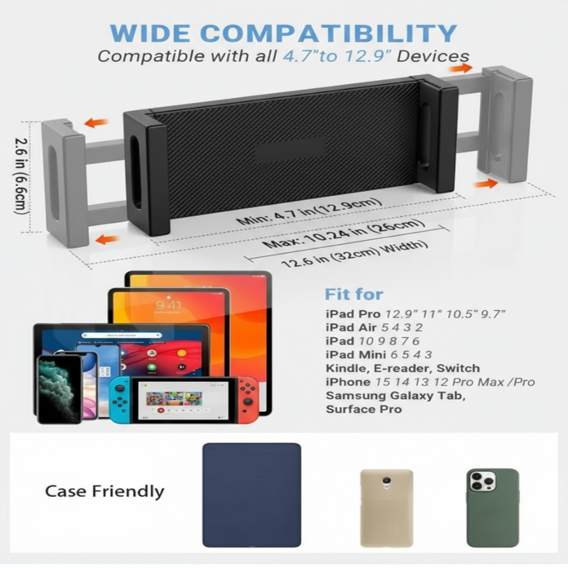 Compatibilité étendue optimisée

support téléphone lit

support smartphone lit

support flexible téléphone

support téléphone bras flexible

support téléphone tête de lit

support téléphone mains libres

support smartphone ajustable

support téléphone universel

support téléphone pour regarder films

support téléphone paresseux (lazy holder)

support téléphone long bras

support téléphone pour chambre